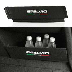 🚗 OYDDL 1PCS Auto Kofferraum Organizer für Alfa Romeo Stelvio 2017-2024 🌻