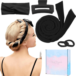 Lockenwickler ohne Hitze - Heatless Curls Band Samt über Nacht