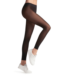🌟 FALKE Damen Matt Deluxe 30 DEN Leggings Schwarz Black 3009 🌟