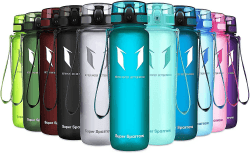 Super Sparrow Trinkflasche - Tritan Wasserflasche 1000 ml Seeglas 🌊🚴‍♂️🌿