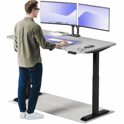 🌟🖥️ Desktronic HomeOne Elektrisch Höhenverstellbarer Schreibtisch 160 × 80 cm ⚙️🔌