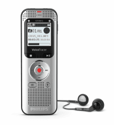 🎙️ Philips VoiceTracer DVT2050 Diktiergerät - Speicherkapazität 8GB 🎧