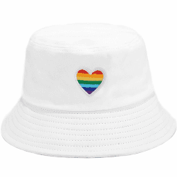 XYIYI Mode Gestickte Fischerhüte 🌈 Baumwolle Strand Sonnenhut Fischerkappe für Damen Jugendliche