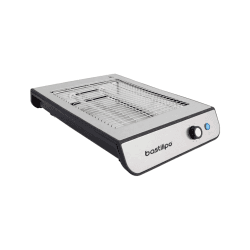 🔥 Super Angebot! Bastilipo Flacher Toaster aus Edelstahl 680W 🍞