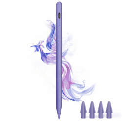 🖊 Stylus Pen für iPad 2018-2023 - USB C Schnellladung für iPad Pencil mit Palm Rejection Stift für iPad 🎨