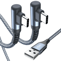 USB C Kabel 3.1A Schnellladung [2Stück 2m] 📱🔋
