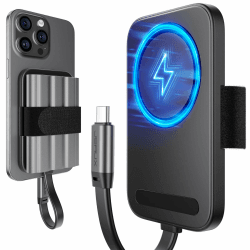 📸 JSAUX Magnetischer SSD Clip für iPhone 16 15 Pro/Pro Max - ProRes-Aufnahmen leicht gemacht!