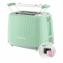 🍞🔥 Top-Angebot: Russell Hobbs Toaster Eden für 2 Scheiben in Pistazie!