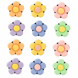 🌸🌺 12 Stück Blumenförmige Auto Lufterfrischer Clip 🌺🌸