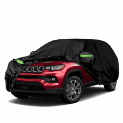 🚗🌧️ Wasserdichte Autoabdeckung für Jeep Compass 2007-2024 🌞🌪️