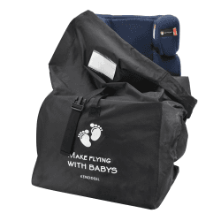 🚗 Kenddeel Autositztasche mit Rucksack für Kinderwagen - Schwarz
