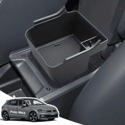 LANGBEAN Armlehne Aufbewahrungsbox für VW Polo MK6 2024 2023 2022 2021 2020 2019 2018 🚗