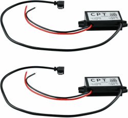 🚗🔋 2er Pack Auto Stromwandler: DC 12V auf 5V 3A mit LED-Display & Typ C Adapter
