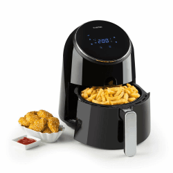 Klarstein AirVital Heißluftfritteuse 🍟 Fettfrei Frittieren, Backen, Grillen, Rösten 🥩 8 Programme 🕒 1300W