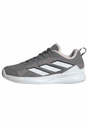 🎾👟 Adidas Mädchen Avaflash Clay Tennisschuhe 42 EU Grau Weiß Rosa