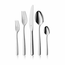 🍴 WMF Boston Besteck Set 12 Personen, Essbesteck 60 teilig 🍴