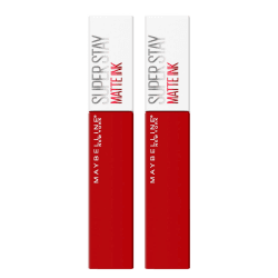 🌟 Angebot des Tages: Maybelline SuperStay Matte Ink Lippenfarbe 340 Exhilarator 2er Pack 🌟