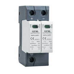 🌞 GEYA Solar PV Niederspannung Überspannungsschutz Din Rail 20KA-40KA Überspannungsableiter Blitzschutz DC (2P,DC600V) - Blitzangebot ⚡