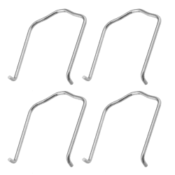 🚗 EMSea 4 STÜCKE Auto Kühler Wasserschlauch Flansch Haltefeder Clips 1J0121142 🚗