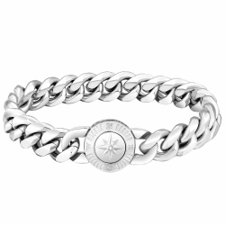 KRKC&CO 12mm Herren Armband mit Löwe Kopf/Totenkopf Verschluss 🦁💀, 18K Gold beschichtet Panzerarmband, breite dicke Edelstahl Cuban Armband 🌟🔗, Hip Hop Schmuck Geschenk für Männer Jungs