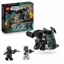 🚀 LEGO Star Wars 75412 Todestruppler & Nachttruppler Battle Pack - Bauspielzeug mit Dropship und 4 Mini-Figuren 🌌