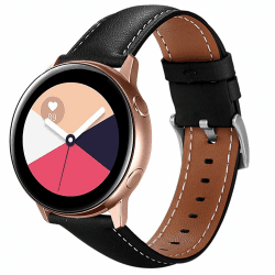 Leder Ersatzarmband für Huawei Watch 4/4 Pro/3/3 Pro/Watch GT 5/5 Pro/GT 4/GT 3/3 Pro/GT 2/2e/2 Pro, 22mm Sport Armband Uhrenarmband, Armbänder für Honor MagicWatch 2/Watch GS Pro Schwarz ⌚🔥