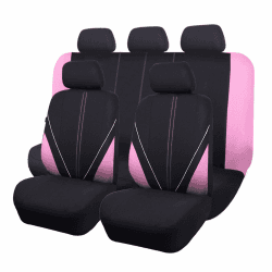 🚗 Flying Banner Universal atmungsaktive Netzstoff-Autositzbezüge, komplettes Set 🌸