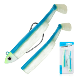 🎣 Gummifische mit Jigkopf für Zander | Köder Set | Realistische Schwimmaktion 🐟