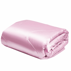 YASMENG Satin Bettdecke 200x200 Rosa Sommerdecke 200 GSM 🌸🌟