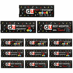 🎁 Giftota 12pcs Team Geschenke - Hülle Filz Geschenk Verpackung - Duplo Geschenkbox - Kleine Geschenke für Kollegen, Mitarbeiter 🌟