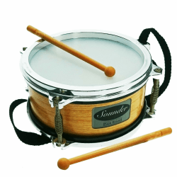 🥁🎶 REIG 733 - Sounder Snare Drum mit Essstäbchen und Gurt für Kinder ab 18 Monaten