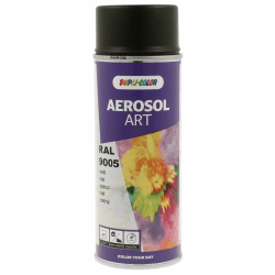 🎨 Dupli-Color 733161 AEROSOL ART RAL 9005 Tiefschwarz Matt 400 ml Matt Tiefschwarz 🖌️