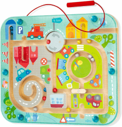 🌟 HABA Magnetspiel Stadtlabyrinth für Kinder ab 2 Jahren 🚦🚗