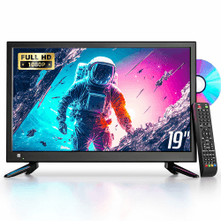 DESOBRY 19 Zoll Kleine Fernseher mit DVD Player integriert 📺📀