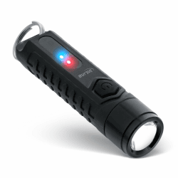 InLine Schlüsseltracker kompatibel mit Apple Wo ist? (nur iOS), LED-Schlüsselanhänger, Schlüsselfinder, Airtag Alternative mit Ortungsfunktion, Bluetooth Tracker, 40080L