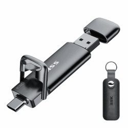SSK USB C Externe SSD Stick 128GB 🚀📱💻
