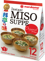 🍲 MARUKOME Dunkelrote Misopaste (Puro Yo Aka) für Suppe, 224,55 g Bonito 224 g (1er Pack) - Sonderangebot!