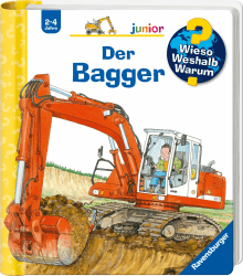 📚 Wieso? Weshalb? Warum? junior, Band 38 - Der Bagger 🚜