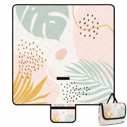 Jopee Picknickdecke Sandfrei, 200 x 200cm Wasserdicht Stranddecke für 4-6 Personen 🌞🌿