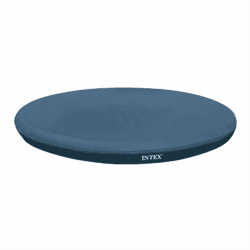 🏊‍♂️⛱️ Intex Easy Set Pool Cover - Poolabdeckplane - Ø 305 cm - Dunkelblau