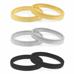 Ärmelhalter Hemdärmel-Armstrümpfe - Silber, Gold, Schwarz - Hohe Qualität und Vielseitig