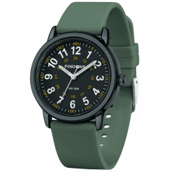 PINDOWS Analog Quarzarmbanduhr für Damen 🕒🎁