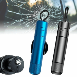 Generisch Safe Pro X Auto Sicherheitshammer & Sicherheitsgurtschneider 🚗🔨