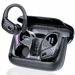 🎧 STECEi Kopfhörer Sport 2025 Bluetooth 5.4 In Ear Ohrhörer Schwarz 🎶