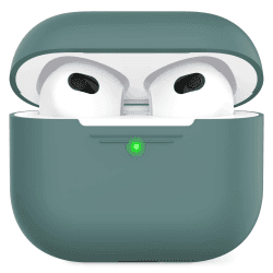AHASTYLE AirPods 3 Hülle Silikon Schutzhülle für AirPods 3 [Front-LED Sichtbar] [Kabelloses Laden]
