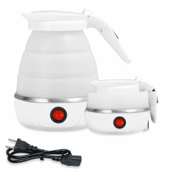 🔥 Super Angebot! Faltbarer Wasserkocher 0,6l - Mini Camping Wasserkocher