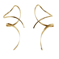 ✨Spiraldraht-Ohrringe für Frauen, 14 Karat Gold✨