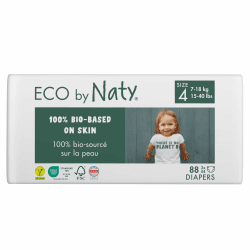 🌿👶 Eco by Naty Baby Öko Windeln - Umweltfreundliche Premium-Bio Windeln 🌿👶
