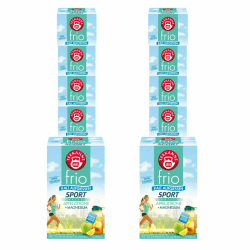 🍏🍋 Erfrischender Deal: frio Sport Aktiv Apfel-Zitrone 10 Packungen à 18 Beutel - 450g