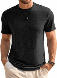 Runcati Herren T-Shirt Rundhals Kurzarm Sommer Oberteile ⚽️👕🌞